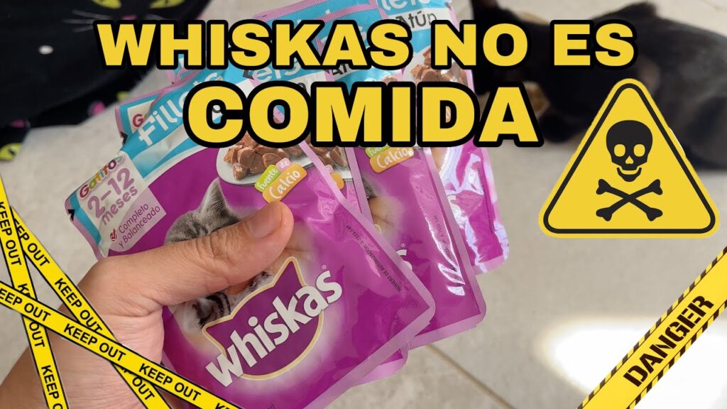 alimento para gatos whiskas