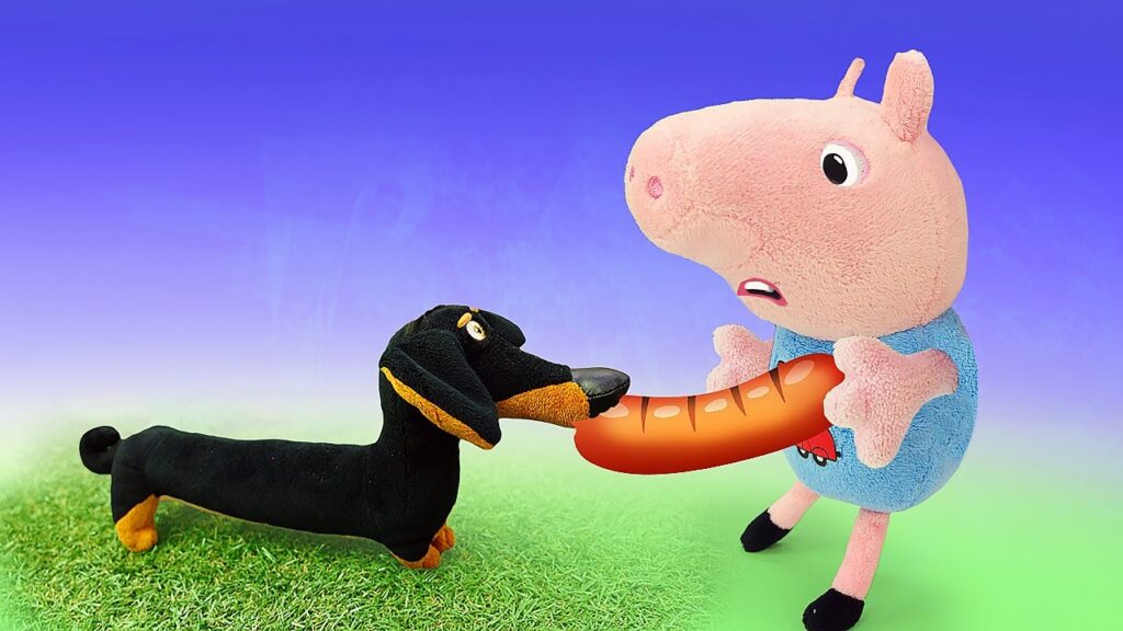 perros salchichas peluches